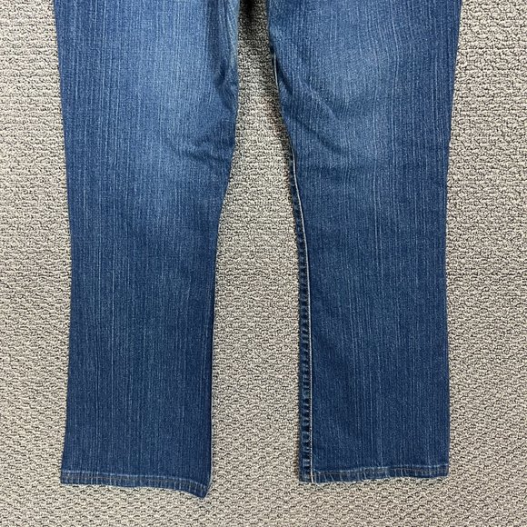 Levi's 525 Jeans Boot Cut Stretch Women's Size 10 Mid Rise Blue 28.5 in Inseam - Picture 11 of 16